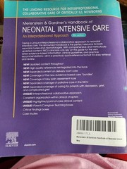 Merenstein & Gardner’s Handbook of Neonatal Intensive Care