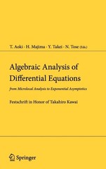 Aoki – Algebraic Analysis of Differential Equations from Microlocal – X555z