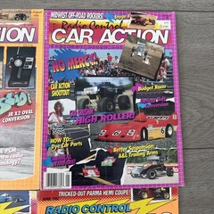 Radio Control Car Action & Model Cars Magazine Lot 6 1989, 1990 And 1992