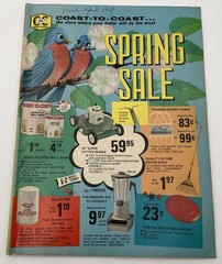 1969 Spring Sale Mailer Coast To Coast Fishing Housewares Bikes Tools 56 Pages