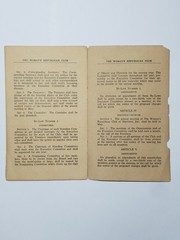 Collectors 1924 Womans Republican Club Of Hartford CT Constitution & Laws Book