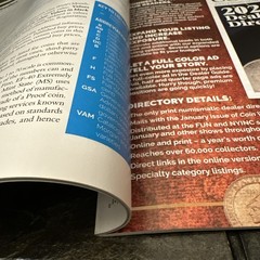 COIN WOULD MAGAZINE July 2025. High Five, 5 oz Silver.
