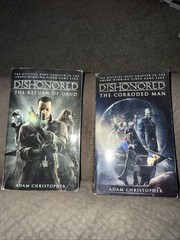 Dishonored Series Adam Christopher Paperback Books Lot of 2 Books