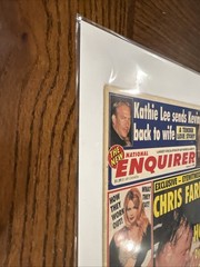 National Enquirer Jan 6 1998 Chris Farleys Last Hours Bagged And Boarded!!!