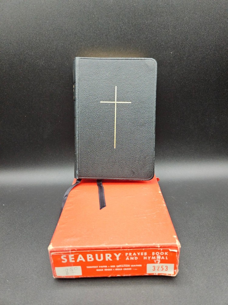 The Book of Common Prayer 1952 The Seabury Press Pocket Size Black Leather