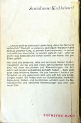 Vornamen für mein Kind