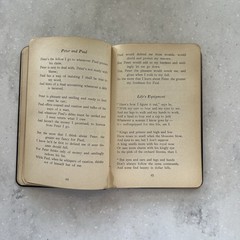 Antique 1923 Faux Leather Bound Ex-library/ The Passing Throng by Edgar A. Guest
