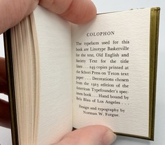 Four Christmas Stories – Black Cat Press, 1981 – 2.75” Miniature Book – Rare