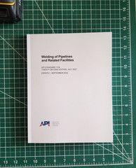 API 1104 – 22nd Edition – WELDING OF PIPELINES AND RELATED FACILITIES