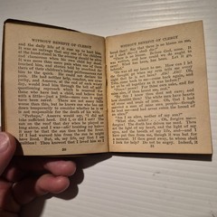 Lot Of (3) Vintage Little Leather Library Classic Books