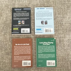 Matt Christopher 4-Book Paperback Lot Ages 9-12 Sports Series Baseball/Hockey