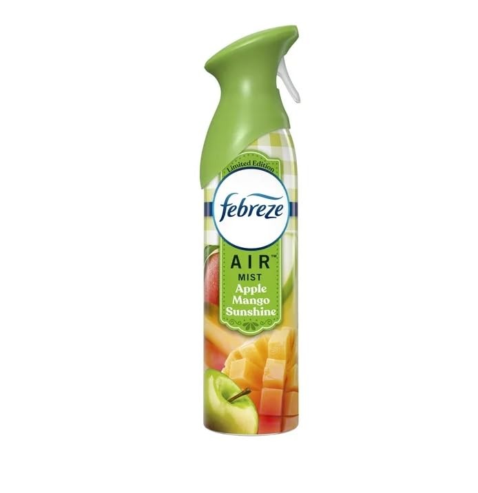 Febreze Air Mist Odor-Fighting Air Freshener Apple Mango Sunrise, 8.8 oz.