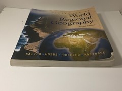 Essentials of World Regional Geography by Richard Hobbs and Salter 1997 paperbac