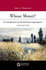 John A Humbach Whose Monet? (Paperback) (UK IMPORT)
