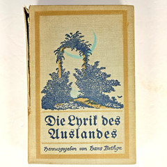 Deutsche Lyrik seit Liliencron by Hans Bethge – 1910 German Antiquarian
