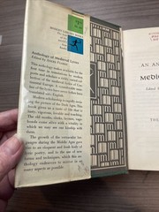 Angel Flores / An Anthology of Medieval Lyrics 1962 Ex-Library Angel Flores