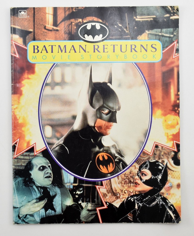 Batman Returns – Movie Storybook – Paperback 1992 (48 Pages) Golden Books