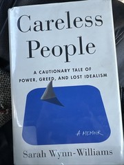 Careless People by Sarah Wynn-Williams Hardcover Memoir Dust Jacket