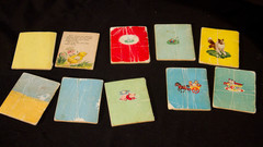 Vintage Whitman Tiny Tales Books Lot of 10 Five Fat Piggies Tommy Caboose 1950s
