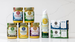 California Garlic Grass-Fed Ghee, Clarified Butter, Keto, Pasture Raised, Non-Gm