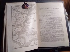 1883 “A Grammar School History of the United States” by John J. Anderson Gd HC