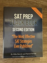 SAT Prep Black Book Second Edition Study Guide by Mike Barrett 568 Pages