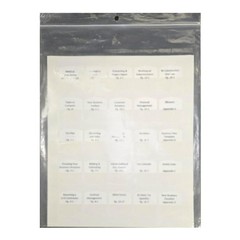 Preprinted Tabs for NASCLA Contractors Guide to Business, Virginia, 11th