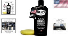 Long-Lasting Plastic Restorer – 8 Oz Kit for Auto Detailing & Home Use