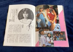 Souvenir program, Miyuki, Mitsuru Adachi, anime, live-action Version, Showa