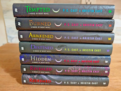 7 House Of Night Series Books ONE SIGNED P.C. Kristin Cast 1st Printing VAMPIRE