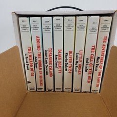 Great Illustrated Classics 8 Book Box Set Hardcover Baronet Books Vintage