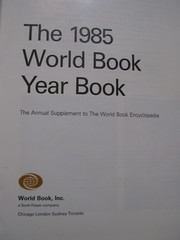 The World Book Yearbook 1985, 608 pages