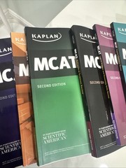 LOT SET Kaplan Publishing MCAT Complete 9 book Second Edition