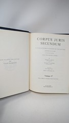 Corpus Juris Secundum Volume 17 & 17A – Contempt – Contracts – Contribute
