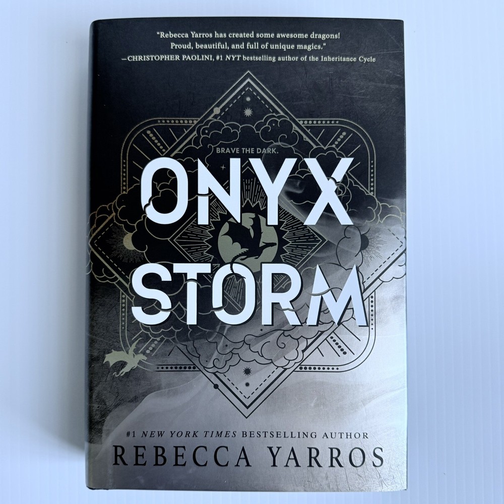 New Onyx Storm Book Target Hardcover Edition By Rebecca Yarros