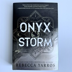 New Onyx Storm Book Target Hardcover Edition By Rebecca Yarros