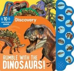 Discovery: Rumble with the Dinosaurs! (10-Button Sound Books) – GOOD