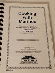 2006 Cookbook Cooking With Marines By Womens Marines Association 112 Pages