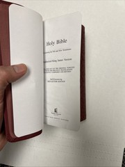HOLY BIBLE: KING JAMES VERSION, BURGUNDY, LEATHERSOFT, By Thomas Nelson