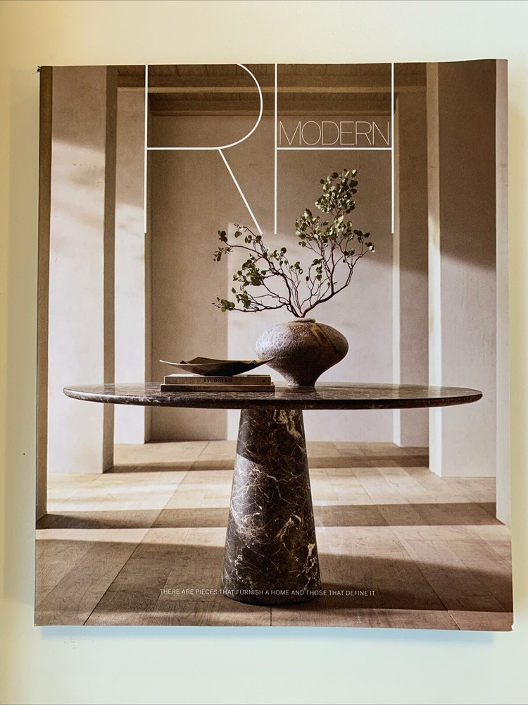 RH MODERN Fall 2024 Catalog Home Interior Designer Book Magazine 600 Pages