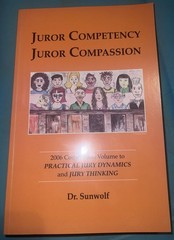 JUROR COMPETENCY JUROR COMPASSION 2006 COMPANION VOL PAPERBACK BOOK Dr Sunwolf