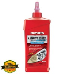 Mothers PowerPlastic 4Lights Polish 8oz Headlight