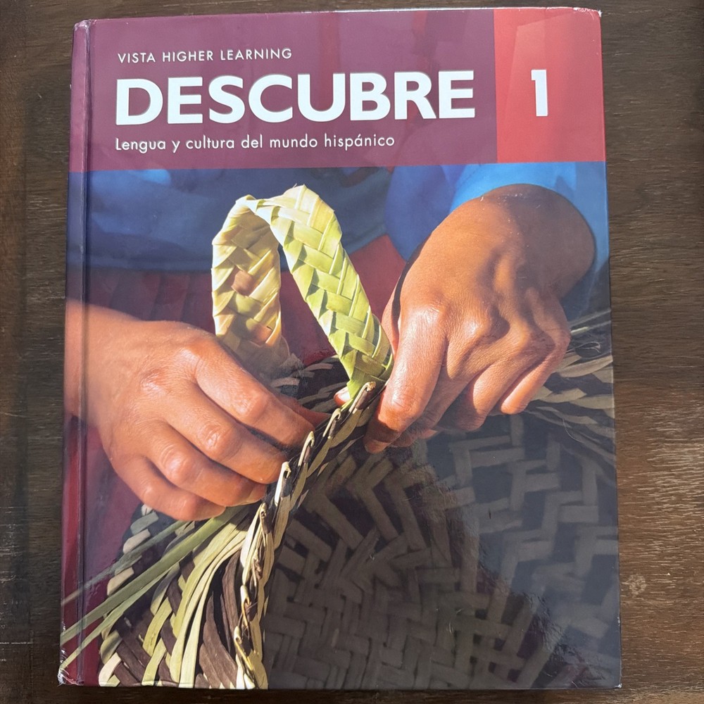 Descubre 1 Student Edition – Hardcover, by VHL – Very Good h