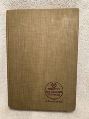 Vtg. Book Webster’s New Collegiate Dictionary 1959 Merriam-Webster 1,174 Pages