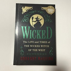 Wicked Gregory Maguire Signed Collectors Edition Hardcover Book NEW SEALED