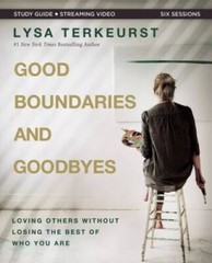 Good Boundaries and Goodbyes Bible Study Guide plus Streaming Video: – VERY GOOD