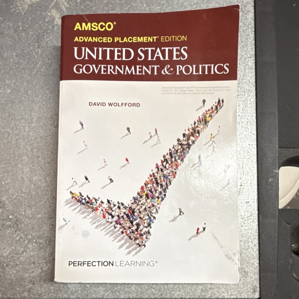AMSCO AP United States Government & Politics by Wolfford, Paperback