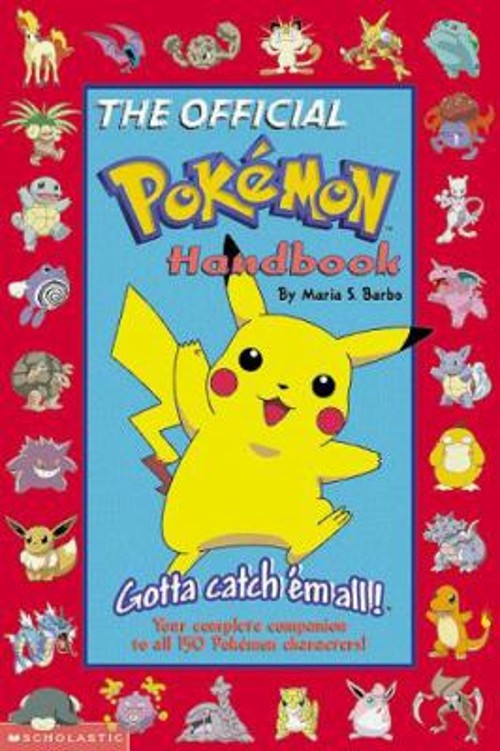 The Official Pokemon Handbook Paperback Maria S. Barbo