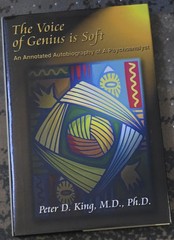 The Voice Of Genius Is Soft SIGNED Simone King 2003 HC w DJ