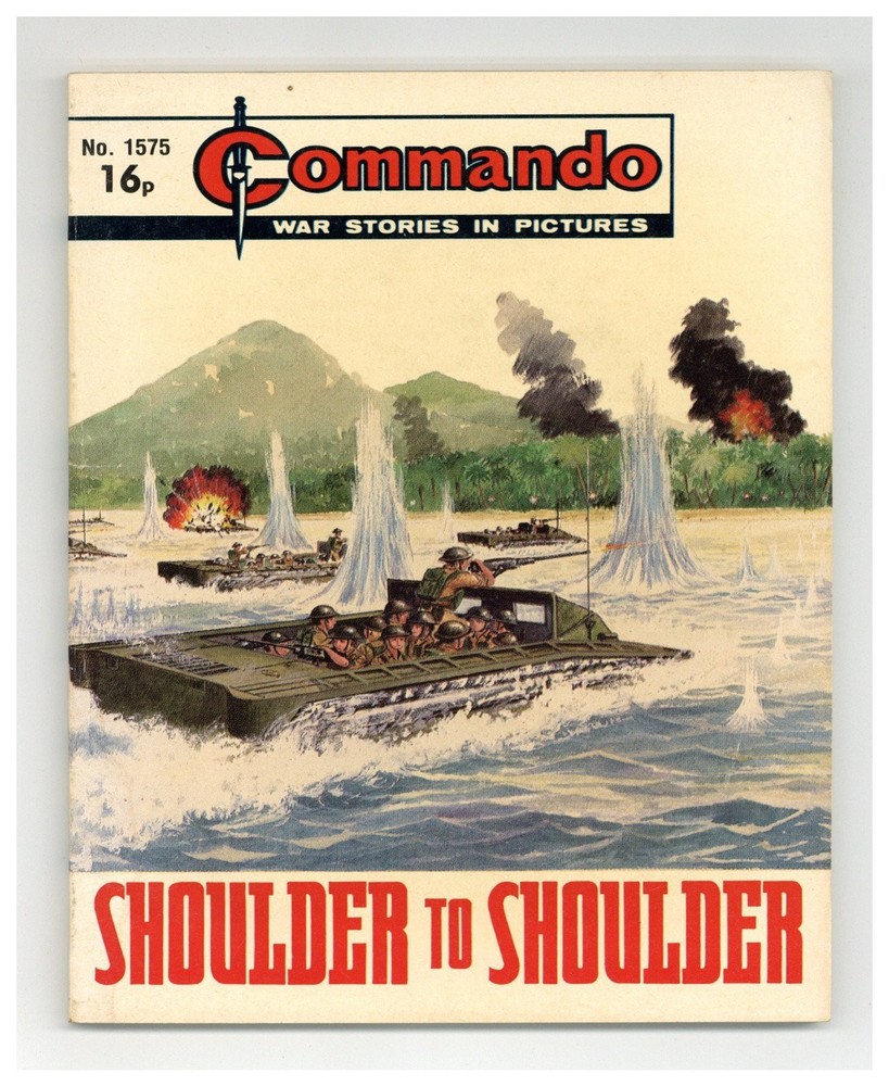 Commando War Stories in Pictures #1575 VF- 7.5 1982